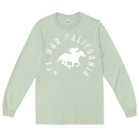 Matcha del mar california horse racing t shirt Long Sleeve Tee - linhVisuals