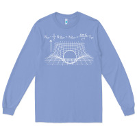Colony Blue einstein’s field equations science geek gift idea math lover t shirt Long Sleeve Tee - linhVisuals