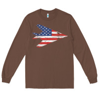 Chestnut f 117 stealth nighthawk aircraft american flag f117 t shirt Long Sleeve Tee - linhVisuals