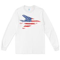 White f 117 stealth nighthawk aircraft american flag f117 t shirt Long Sleeve Tee - linhVisuals