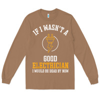 Toasted Coconut electrician gifts for men & funny electrical design t shirt Long Sleeve Tee - linhVisuals