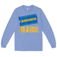 Colony Blue blockbuster be kind rewind tank top Long Sleeve Tee - linhVisuals