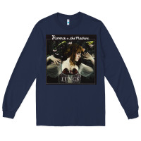 Navy #florence the machine (2) Long Sleeve Tee - linhVisuals