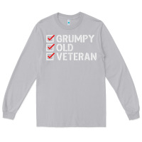 Moon Dust grumpy old veteran patriotic american military veteran t shirt Long Sleeve Tee - linhVisuals
