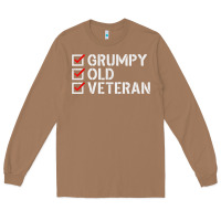 Toasted Coconut grumpy old veteran patriotic american military veteran t shirt Long Sleeve Tee - linhVisuals