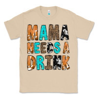 Mushroom Mama Needs a Drink Classic Tee - CowCowDesign