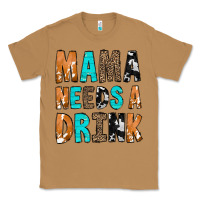 Toasted Coconut Mama Needs a Drink Classic Tee - CowCowDesign