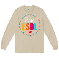 Mushroom back to school teachers crew students   team esol teacher t shirt Long Sleeve Tee - linhVisuals