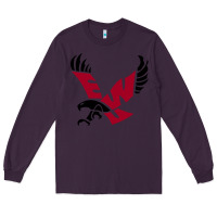 Plum The eastern washington eagles Long Sleeve Tee - linhVisuals