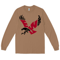 Toasted Coconut The eastern washington eagles Long Sleeve Tee - linhVisuals