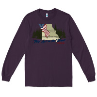 Plum fort leonard wood fort lost in the woods missouri pullover hoodie Long Sleeve Tee - linhVisuals