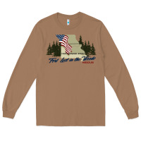 Toasted Coconut fort leonard wood fort lost in the woods missouri pullover hoodie Long Sleeve Tee - linhVisuals