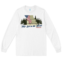 White fort leonard wood fort lost in the woods missouri pullover hoodie Long Sleeve Tee - linhVisuals
