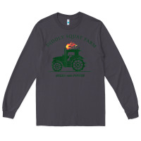 Smoke diddly squat farm green, tractor tee for farmer t shirt Long Sleeve Tee - linhVisuals