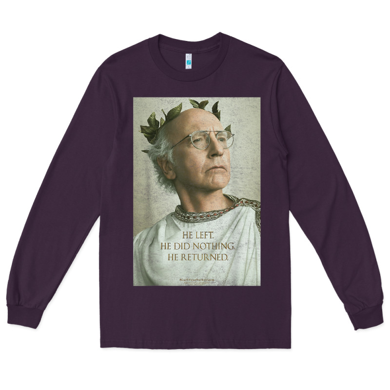 Hbo Curb Your Enthusiasm Larry David Men's And Women's T Shirt Long Sleeve Tee by linhVisuals | Teevron