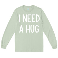 Matcha i need a hug, funny, joke, sarcastic, family t shirt Long Sleeve Tee - linhVisuals