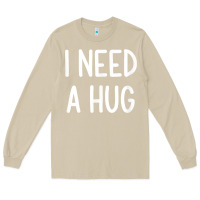 Mushroom i need a hug, funny, joke, sarcastic, family t shirt Long Sleeve Tee - linhVisuals