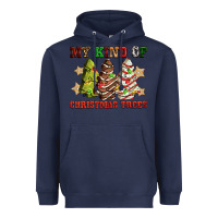 Navy My kind of Christmas trees Heavyweight Hoodie - RanaPortraitStore