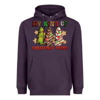 Plum My kind of Christmas trees Heavyweight Hoodie - RanaPortraitStore