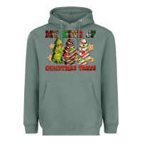 Sage My kind of Christmas trees Heavyweight Hoodie - RanaPortraitStore
