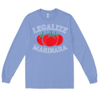 Colony Blue legalize marinara food gift tshirt Long Sleeve Tee - linhVisuals