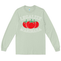 Matcha legalize marinara food gift tshirt Long Sleeve Tee - linhVisuals