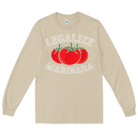 Mushroom legalize marinara food gift tshirt Long Sleeve Tee - linhVisuals