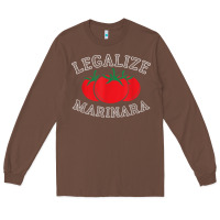 Chestnut legalize marinara food gift tshirt Long Sleeve Tee - linhVisuals
