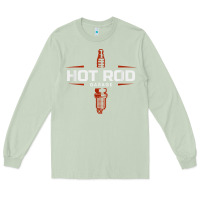Matcha hot rod garage custom retro classic car spark plug t shirt Long Sleeve Tee - linhVisuals