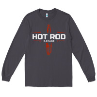 Smoke hot rod garage custom retro classic car spark plug t shirt Long Sleeve Tee - linhVisuals