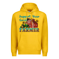 Lemon western support your local farmer Premium Hoodie - Artiststas