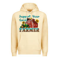 Pina Colada western support your local farmer Premium Hoodie - Artiststas