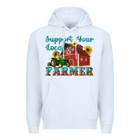 White western support your local farmer Premium Hoodie - Artiststas