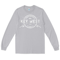 Moon Dust key west fl vintage crossed fishing rods t shirt Long Sleeve Tee - linhVisuals