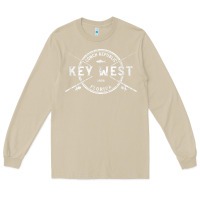 Mushroom key west fl vintage crossed fishing rods t shirt Long Sleeve Tee - linhVisuals