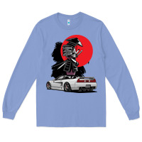 Colony Blue jdm nsx car tuning japan samurai drift import pullover hoodie Long Sleeve Tee - linhVisuals