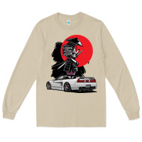 Mushroom jdm nsx car tuning japan samurai drift import pullover hoodie Long Sleeve Tee - linhVisuals