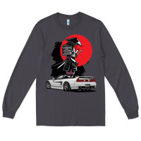 Smoke jdm nsx car tuning japan samurai drift import pullover hoodie Long Sleeve Tee - linhVisuals