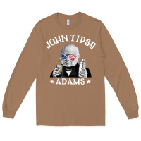 Toasted Coconut john tipsy adams president john quincy adams 4th of july t shirt Long Sleeve Tee - linhVisuals