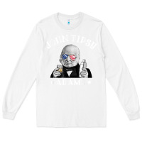 White john tipsy adams president john quincy adams 4th of july t shirt Long Sleeve Tee - linhVisuals