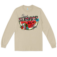Mushroom sweet summer time Long Sleeve Tee - CowhideDigitalArt