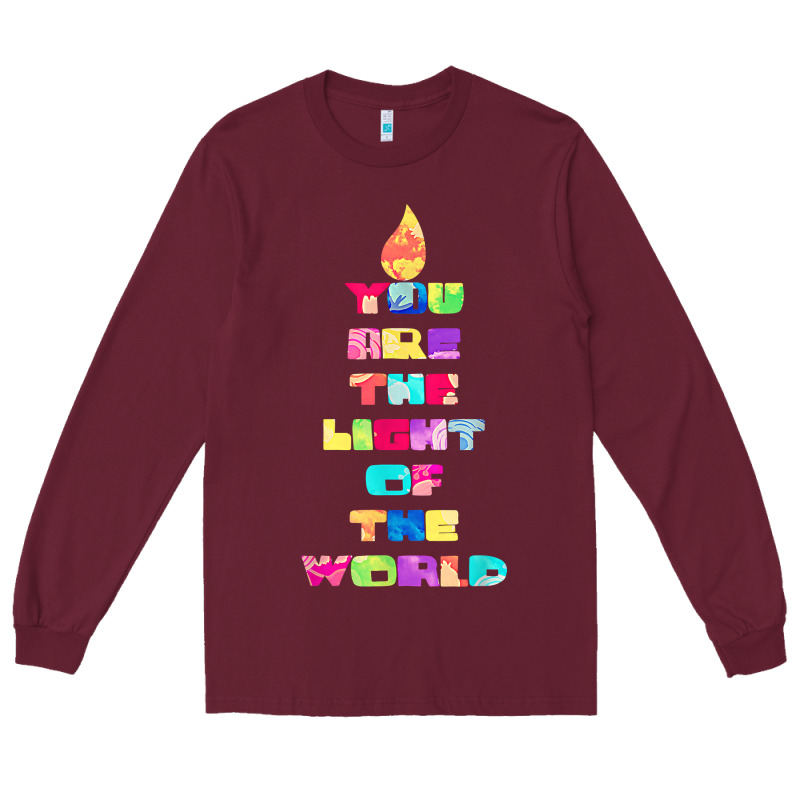 Light Of The World Godspell Inspired Musical Theater T Shirt Long Sleeve Tee by linhVisuals | Teevron