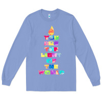 Colony Blue light of the world godspell inspired musical theater t shirt Long Sleeve Tee - linhVisuals