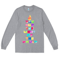Heather Grey light of the world godspell inspired musical theater t shirt Long Sleeve Tee - linhVisuals