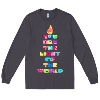 Smoke light of the world godspell inspired musical theater t shirt Long Sleeve Tee - linhVisuals