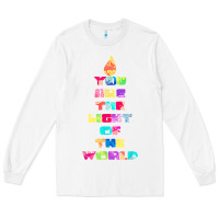 White light of the world godspell inspired musical theater t shirt Long Sleeve Tee - linhVisuals