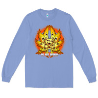 Colony Blue biblically accurate angel meme ophanim be not afraid t shirt Long Sleeve Tee - linhVisuals