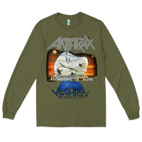 Army Green anthrax – persistence of time 30th anniversary tank top Long Sleeve Tee - linhVisuals