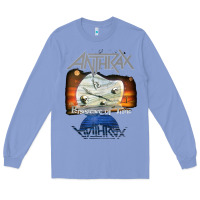 Colony Blue anthrax – persistence of time 30th anniversary tank top Long Sleeve Tee - linhVisuals