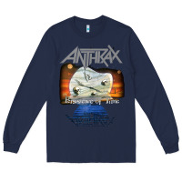Navy anthrax – persistence of time 30th anniversary tank top Long Sleeve Tee - linhVisuals